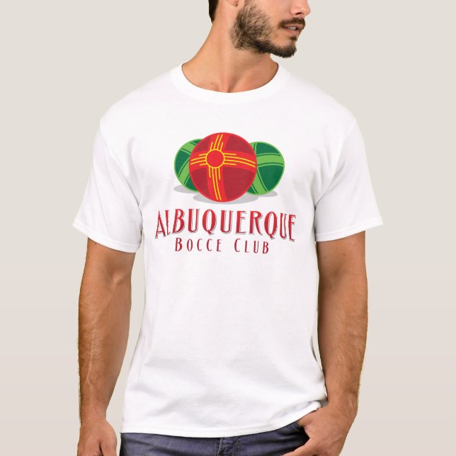 Color ABQ Bocce Club T-Shirt (Front)