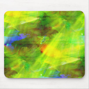 color abstract seamless background green, yellow mouse pad
