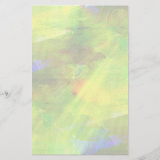 color abstract seamless background green, yellow stationery (Front)