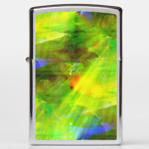 color abstract seamless background green, yellow zippo lighter