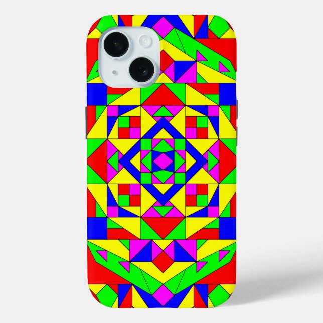 Color and Geometry Case-Mate iPhone Case (Back)