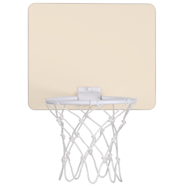 color antique white mini basketball hoop (Front)