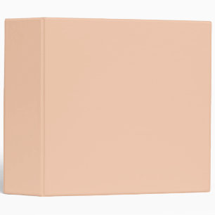 color apricot 3 ring binder
