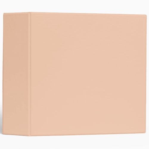 color apricot 3 ring binder