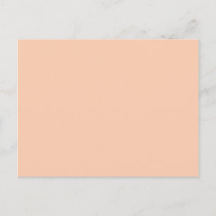 color apricot postcard