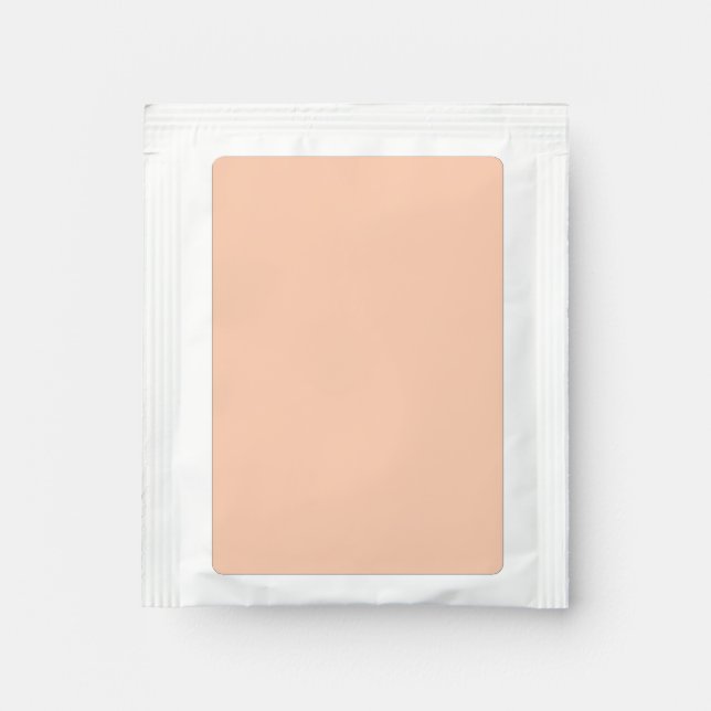 color apricot tea bag drink mix (Front)