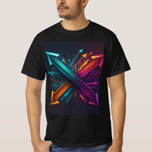 color arrow  T_Shirt