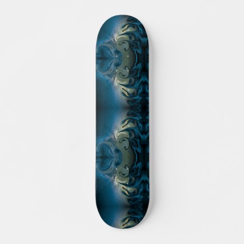 color azul remolino skateboard