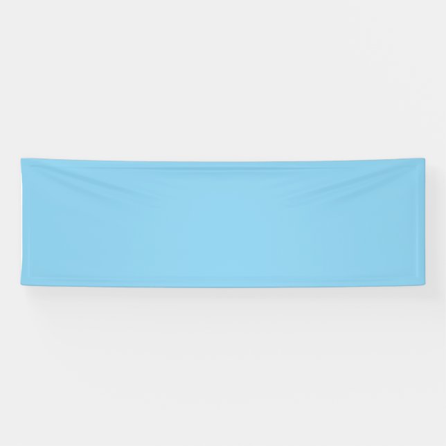color baby blue banner (Horizontal)