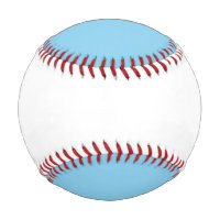 color baby blue baseball | Zazzle