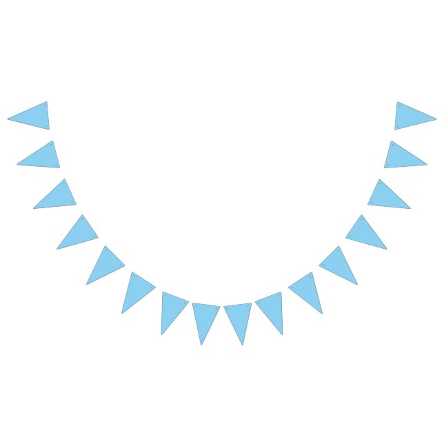 color baby blue bunting flags (All)