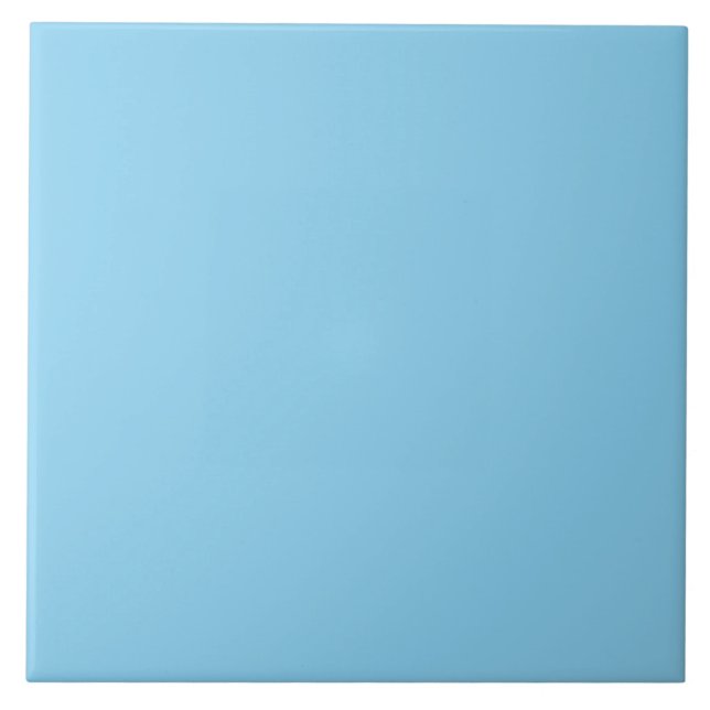 color baby blue ceramic tile (Front)