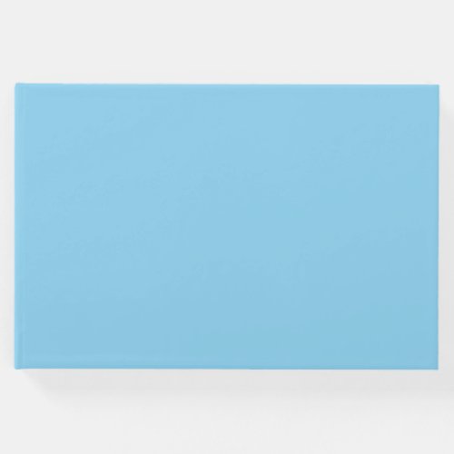 color baby blue guest book