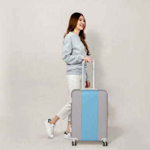 color baby blue luggage