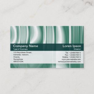 Color Band - Dk Green - Texture 21 Business Card
