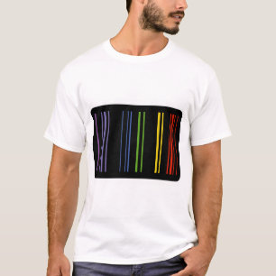 Color Barcode – Digital Aesthetic T-Shirt