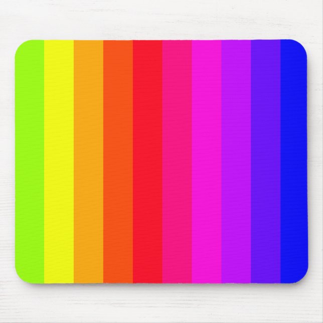 Color Bars 01 Mouse Pad (Front)