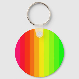 Color Bars 02 Keychain