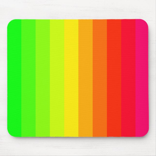 Color Bars 02 Mouse Pad (Front)