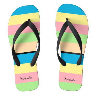 Color Bars Flip Flops Color Bars Flip Flops