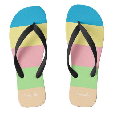 Color Bars Flip Flops Color Bars Flip Flops