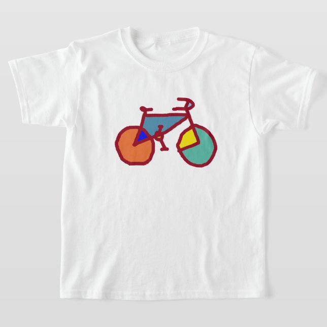 Color Bicycle for Kids T-Shirt (Laydown)