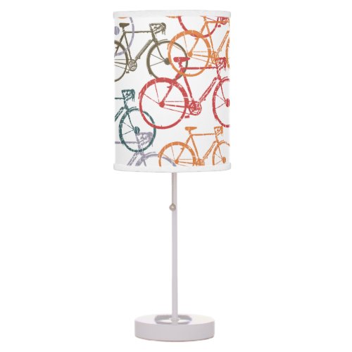 Color Bikes Table Lamp