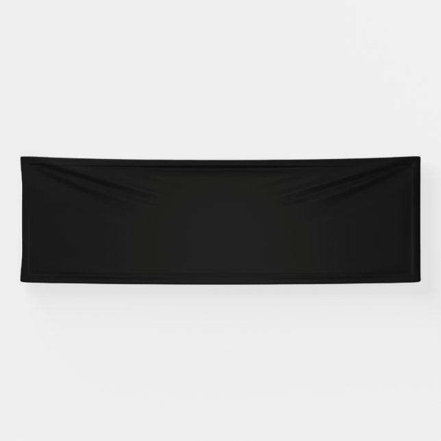 color black banner (Horizontal)