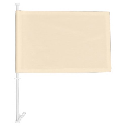 color blanched almond car flag