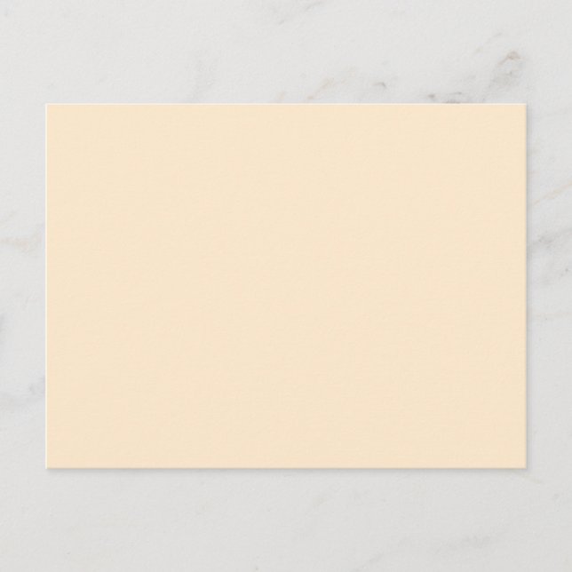 color blanched almond postcard (Front)