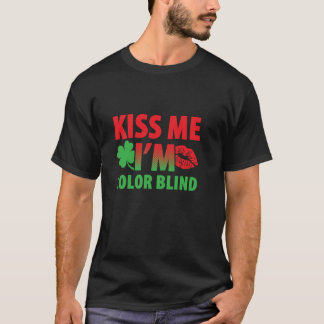 Color Blind For Colorblind People Red Green Blind T-Shirt