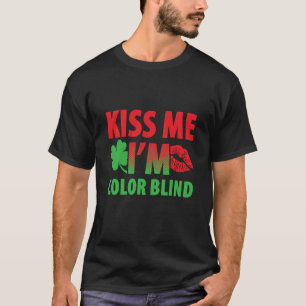 Color Blind For Colorblind People Red Green Blind T-Shirt
