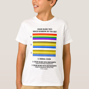 color blind test shirt
