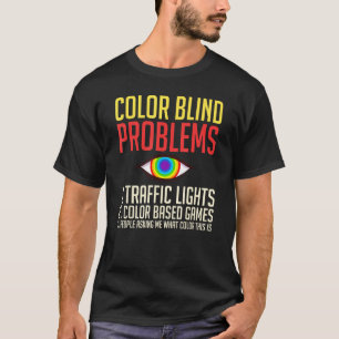Color Blind Test Glasses Visions T-Shirt