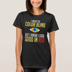 Color Blind Test  Glasses Visions T-Shirt
