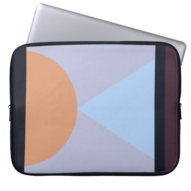 color Block 005 Laptop Sleeve (Front)
