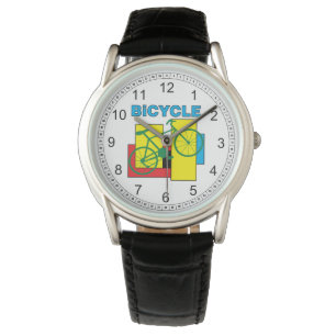 Color Block Bike Watch