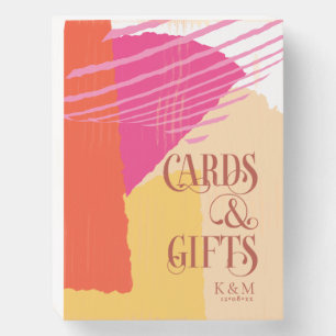 Color Block Cards and Gifts Summer ID740 Wooden Box Sign