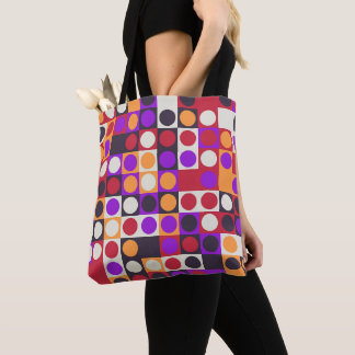 Color Block Carnival Tote Bag