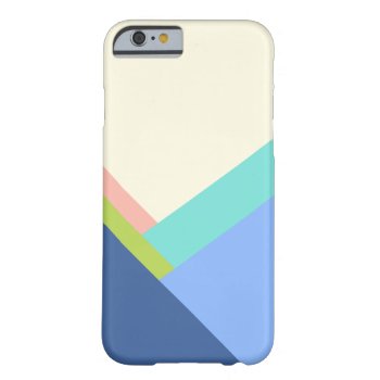 Color Block Barely There Iphone 6 Case by VanillaTuesday at Zazzle