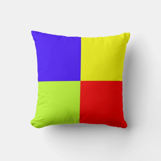 color block Cushion (Front)