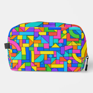 Color Block Disorder Dopp Kit