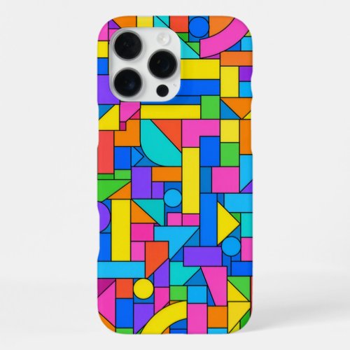 Color Block Disorder iPhone 16 Pro Max Case