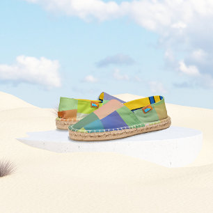 Color Block Espadrilles
