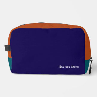 Color Block Explore More Ditty Bag