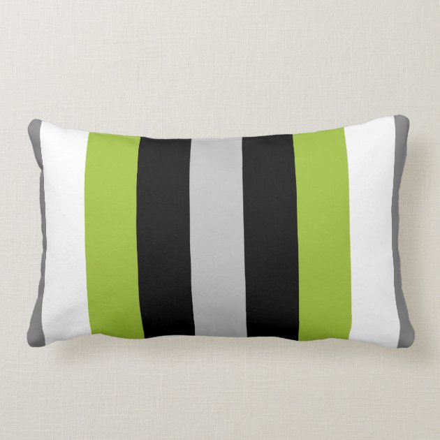 lime green lumbar pillow