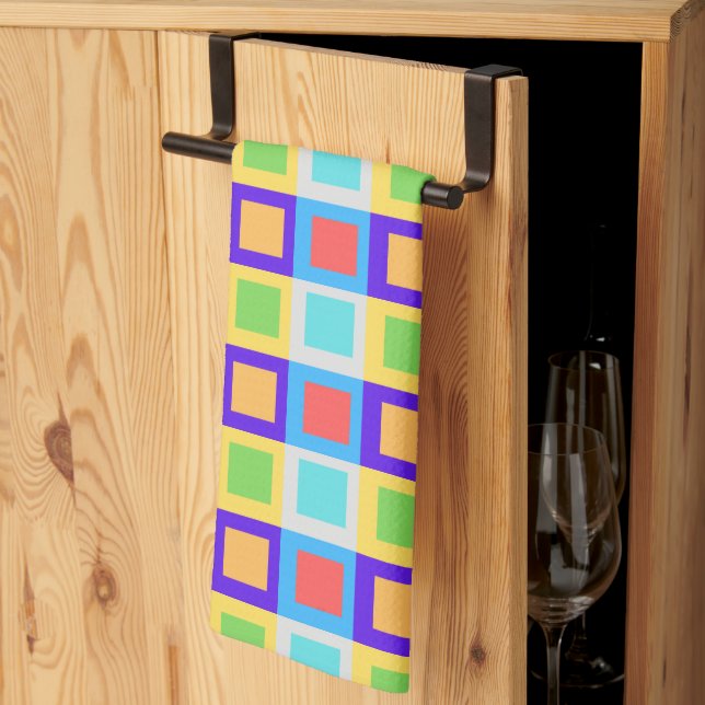 Color Block Kitchen Towel (Thirds Fold)