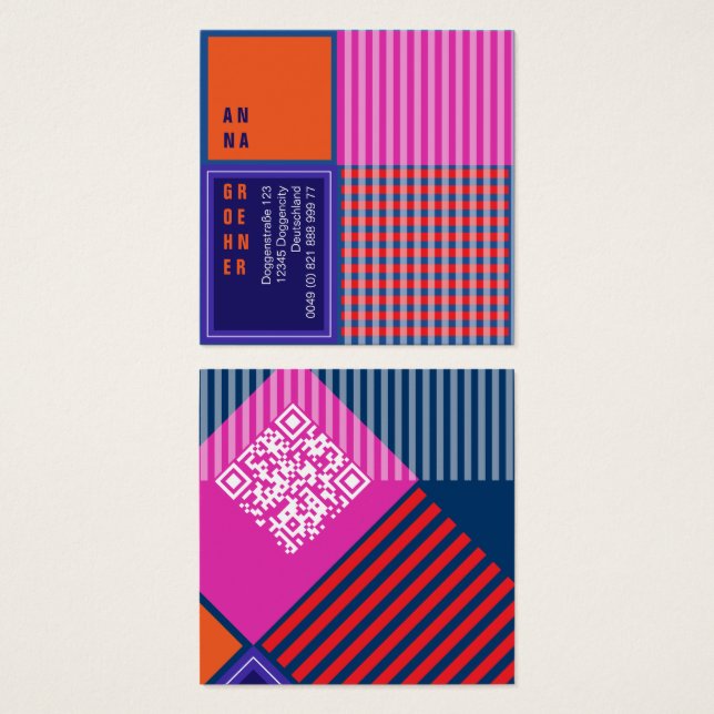 Color Block | Modern Minimal Graphic Design (Front & Back)