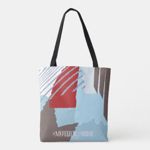 Color Block Mother of the Bride Winter ID740 Tote Bag