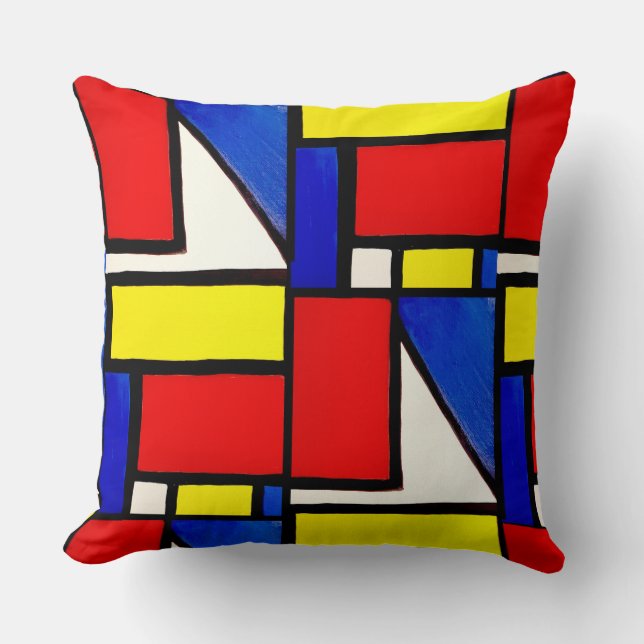 Color block Pillow (Front)